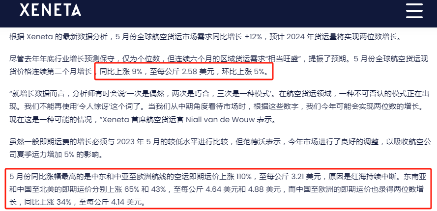 Q球空运市场掀起涨价潮，卖家成本急剧飙升